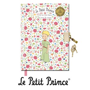 LESA607G01 Diary with Padlock 160pages - Le Petit Prince